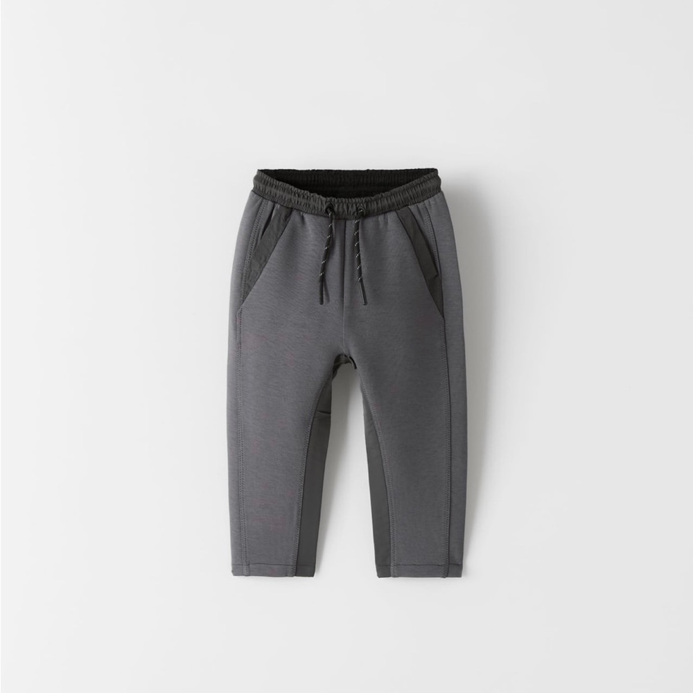 Zara contrast sporty pants 3-4 years